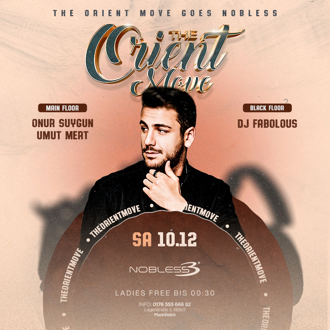 Orient Move Dezember Nobless Club Mannheim